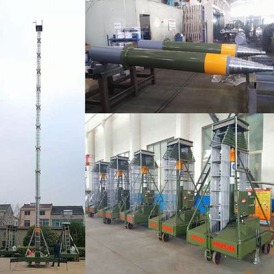 Multi Stage Single Acting Nested Customized Hydraulic Cylinder For High Lift Fork Truck