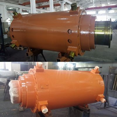 Max 800mm 30 Inch Stroke Steel Mill Hydraulic Cylinder For Lifting Intermediate Ladle