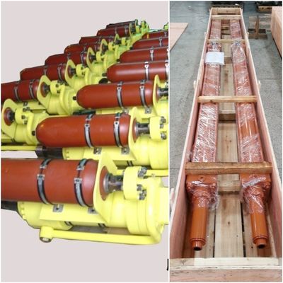 Heavy Duty 3 Stage Hydraulic Cylinder 27SiMn Cylinder Tube For Steel Factory