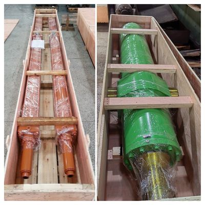 Heavy Duty Hydraulic Cylinders With Tailored Stroke Length in Boarding Ladder