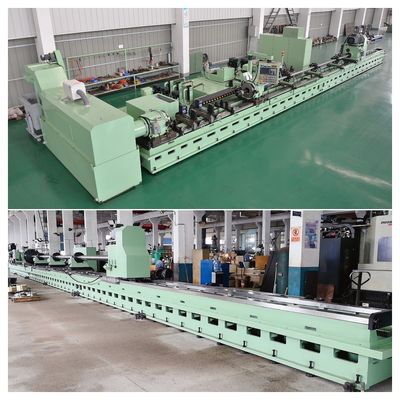 Hydraulic Cylinder Skiving Roller Burnishing Machine Double Rotation 2500mm Length