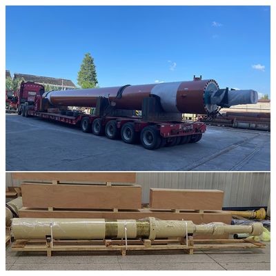 32 MPa Testing Pressure Steel Mill Heavy Duty Cylinders With Integrated Safety Features