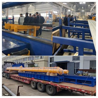 Precise Control Cold Drawing Machine Chrome Plated Hydraulic Cold Drawing Equipment