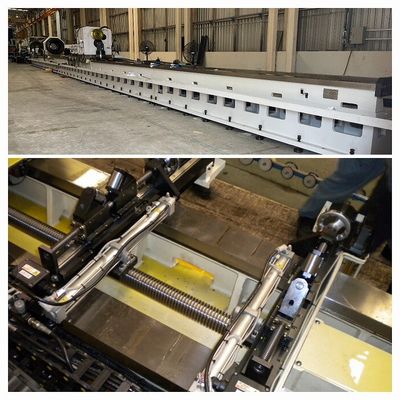 Hydraulic Skiving &amp; Roller Burnishing Machine 5000mm/min Spindle Cutting Feed Speed