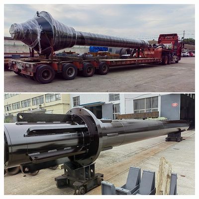 240mm/min Speed Casting Cylinder Laser Cladding vertical hydraulic cylinder
