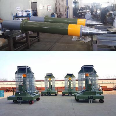Compact multi stage hydraulic cylinder Telescopic single and double acting cylinders