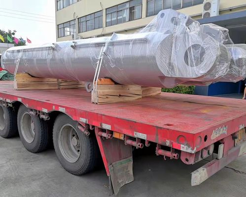 oil rigs Crane Customized Hydraulic Cylinder 25MPa Operating Pressure For heavy industry