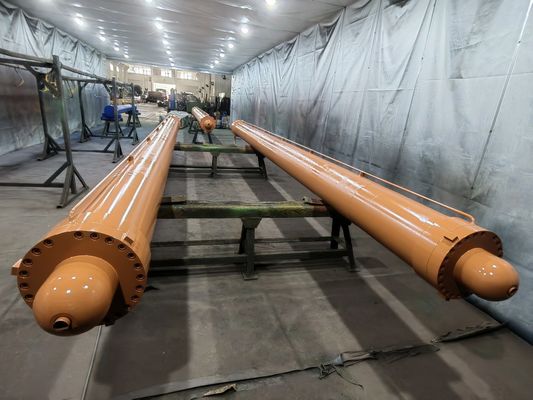 Merkel Sealing Electrode Lifting Cylinder 15 MPa Operating Pressure ISO9001