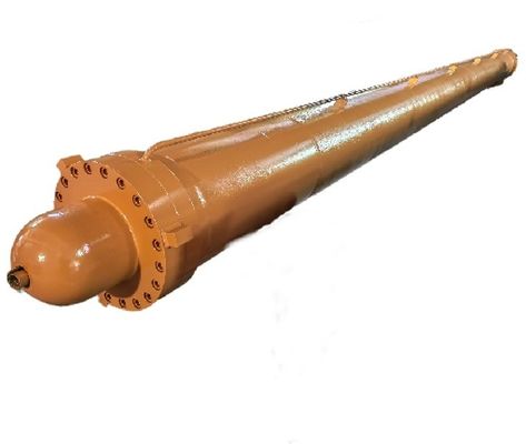 Steel Mill Hydraulic Electrode Lifting Cylinder Chrome Plated With Merkel Sealing