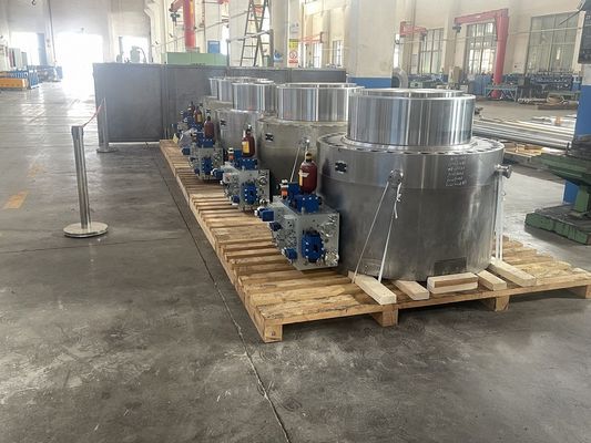 Steel Plant Hydraulic AGC Cylinder 0.17mm Sway Swing Custom HAGC Cylinder