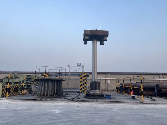 Anti Rotation Capability Vertical Hydraulic Cylinder Self Guided 5000mm Stroke