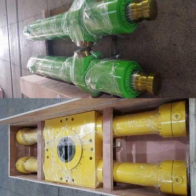 Single acting Steel Mill Hydraulic Cylinder Heavy Duty 32 MPa Testing Pressure