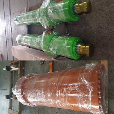 Metallurgy Hydraulic single acting double acting cylinder ISO9001 Approved