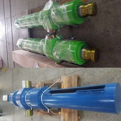 Single acting Customized Hydraulic Cylinder Heavy Duty 32 MPa For Steel Plant