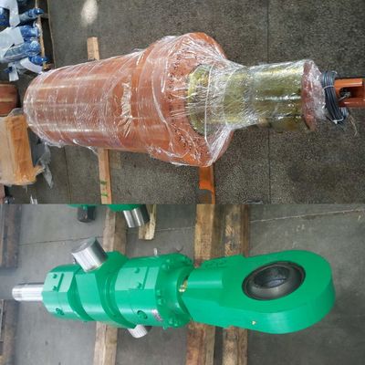 Compact Heavy Duty Customized Hydraulic Cylinder ISO9001 21 Mpa Working Pressure