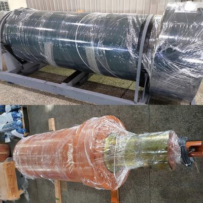 Metallurgical Heavy Duty Double acting Hydraulic Cylinder 32 MPa Testing Pressure