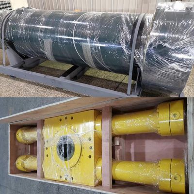21 Mpa Operating Pressure Heavy Duty Hydraulic Cylinders With Max Bore Diameter 865mm in Metallurgical Industry