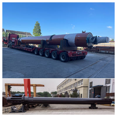 Robust Construction Hydraulic Cylinder Chrome Plating Self Guided Anti Rotation