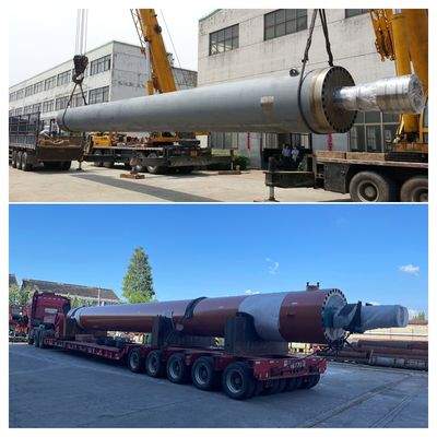 Compact Heavy Duty Customized Hydraulic Cylinder ISO9001 21 Mpa Working Pressure