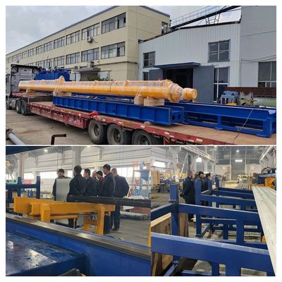 Precise Control Cold Drawing Equipment Hydraulic Chrome Plated Treatment