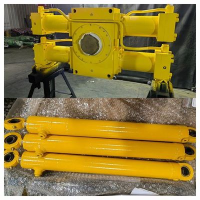 Max ID 500mm Customized Hydraulic Cylinder Three Stage Crane Hydraulic Cylinder