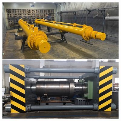 Heavy Duty Steel Mill Hydraulic Cylinder Chrome Plated Hydraulic Plunger Cylinder