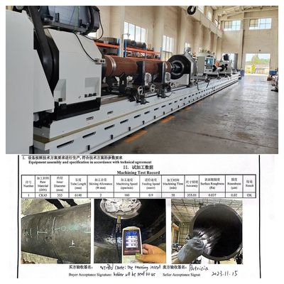 2 Roller Heads Smooth Surface Finishing SRB Machine Customize Capable