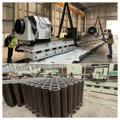 Customized SIEMENS Skiving Roller Burnishing Machine With 2 Roller Burnishing Heads